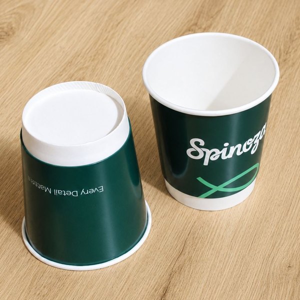Custom-printed double wall paper cup by Produckt.iq, Erbil